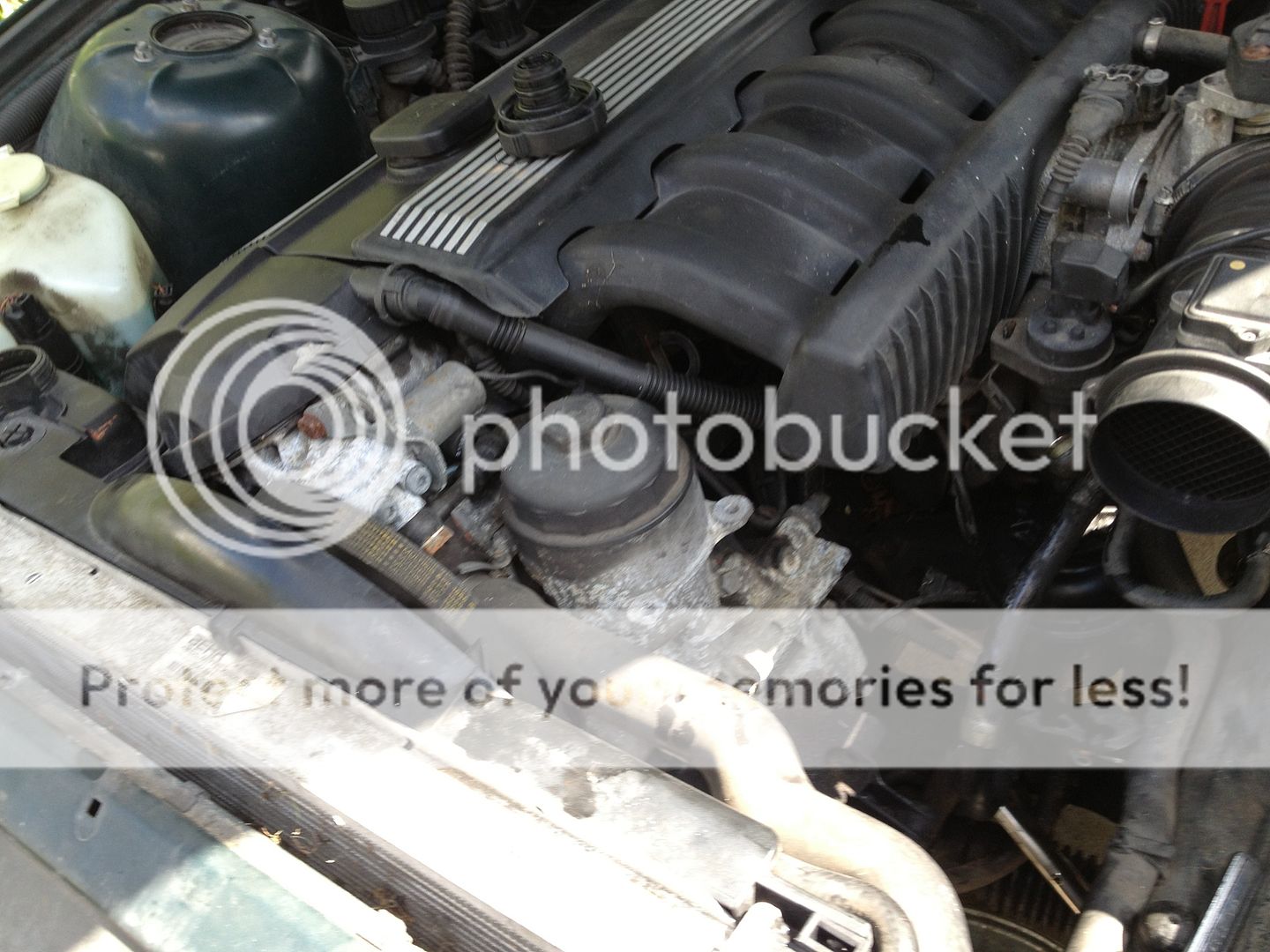 Write up m50 oil filter housing on m52